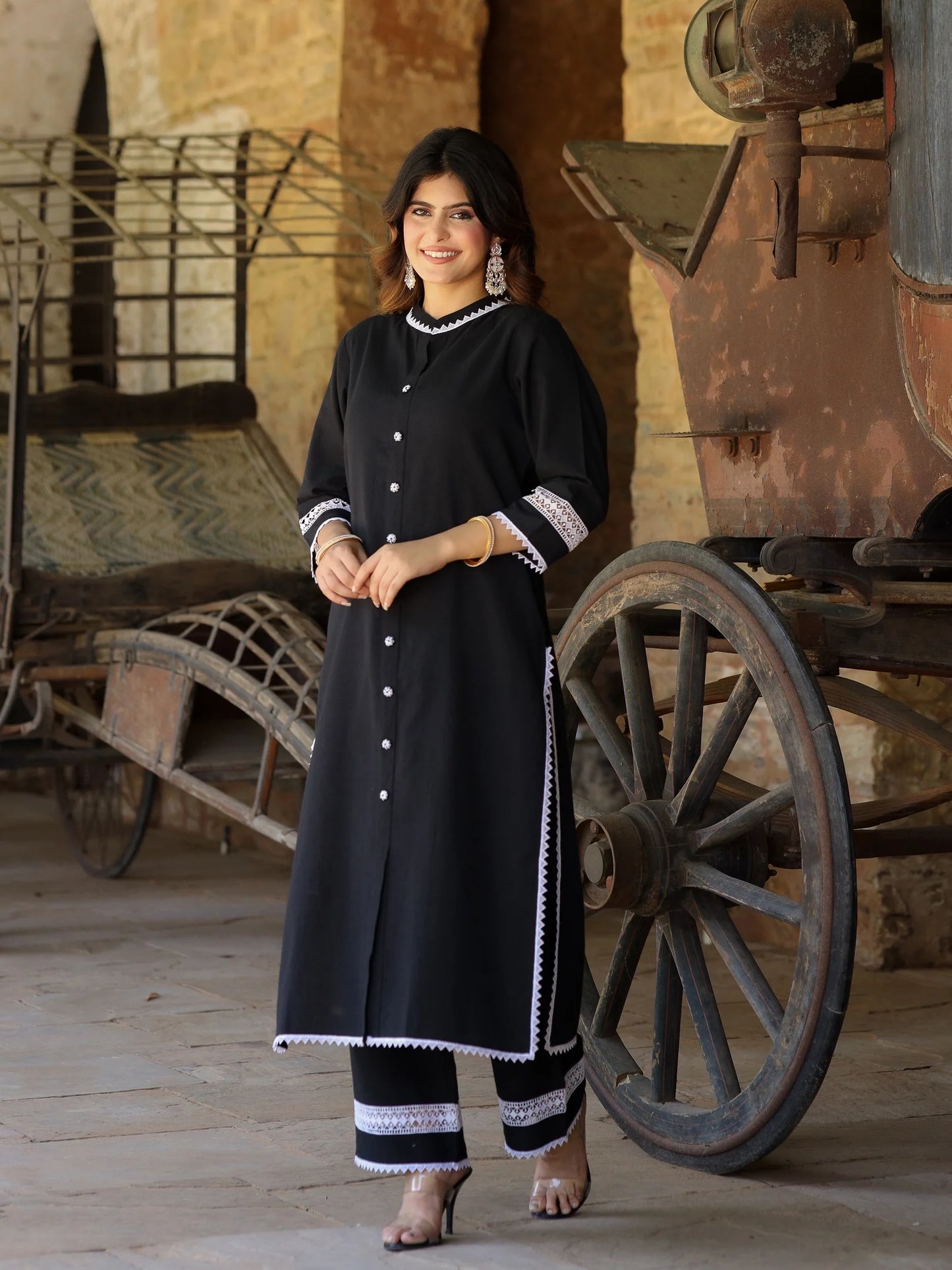 "Saumya" — Versatile Cotton Flex Kurta Set