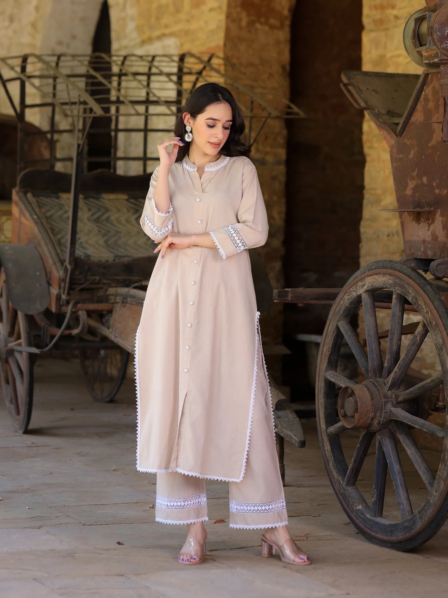 "Saumya" — Versatile Cotton Flex Kurta Set