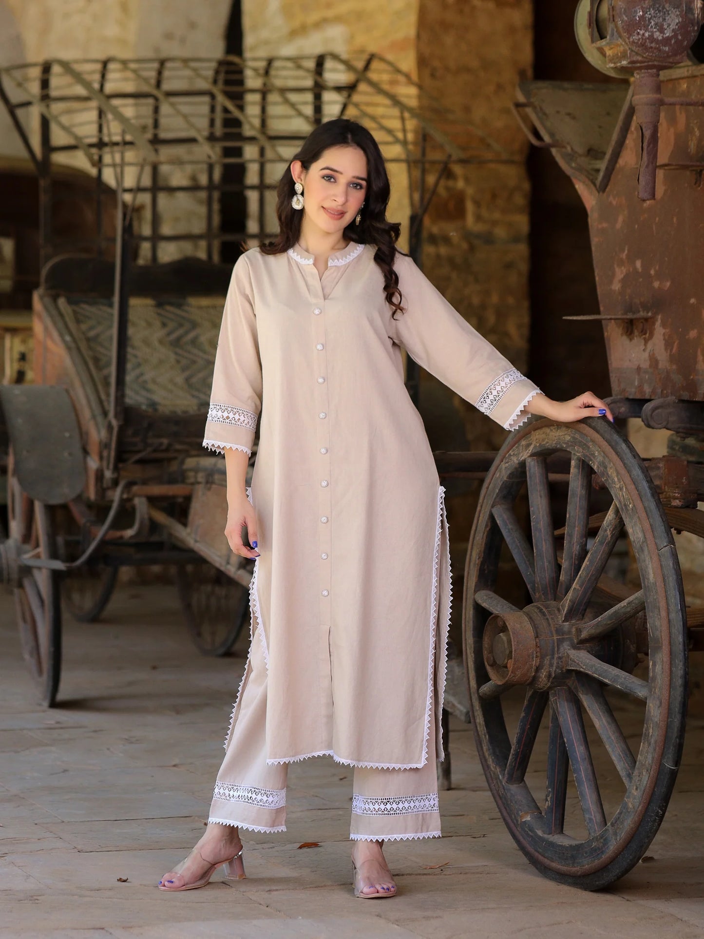 "Saumya" — Versatile Cotton Flex Kurta Set