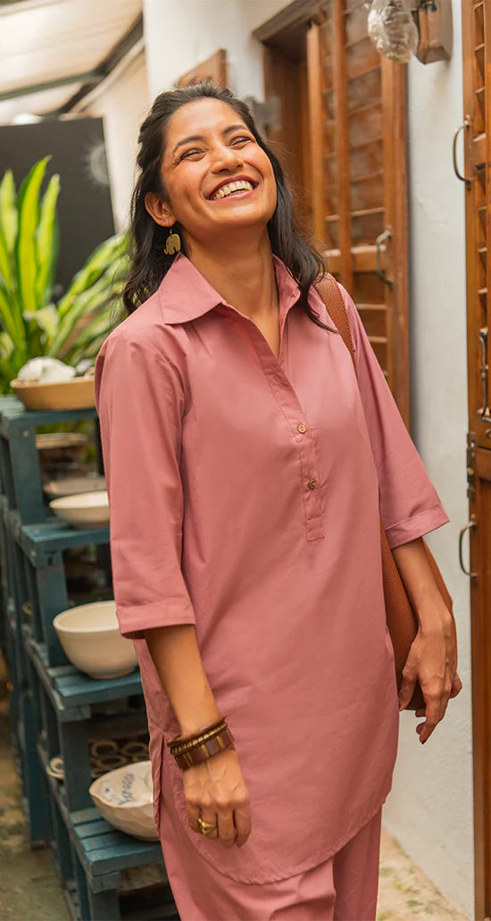 "Kiara" — Premium Cotton Poplin Co-ord Set