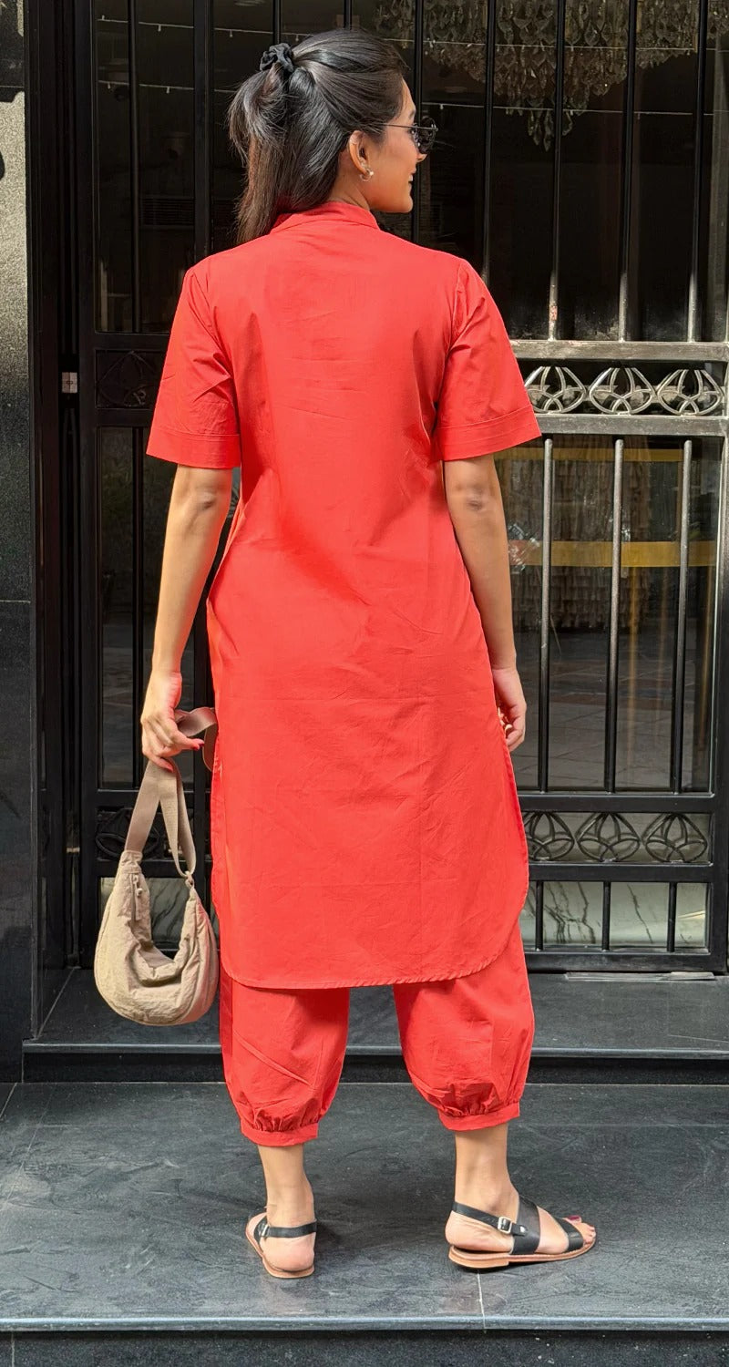 The Nomad Cotton Set | Women’s Cotton Poplin Co-Ord Set | Dhirai