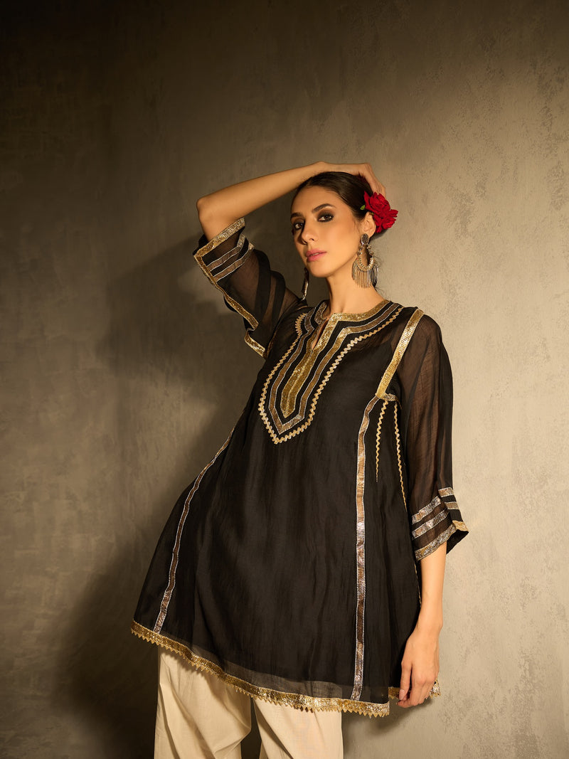 "Kareena" — Festive Chanderi Cotton Kurta & Premium Salwar Set