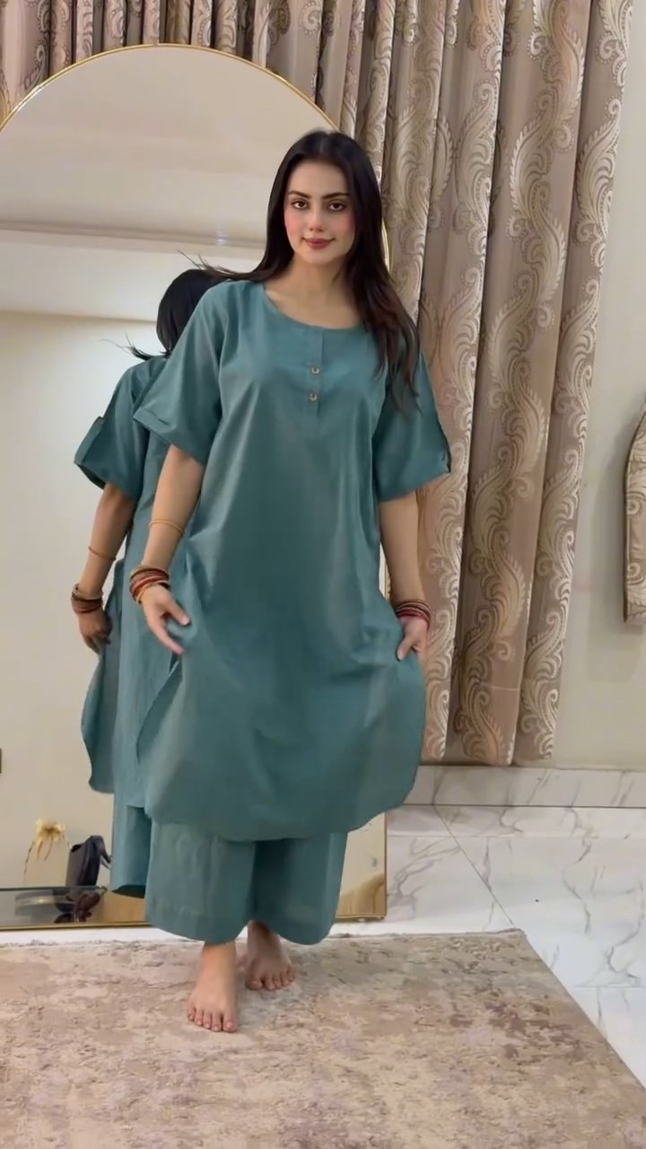 Premium cotton women's matching set by DHIRAI