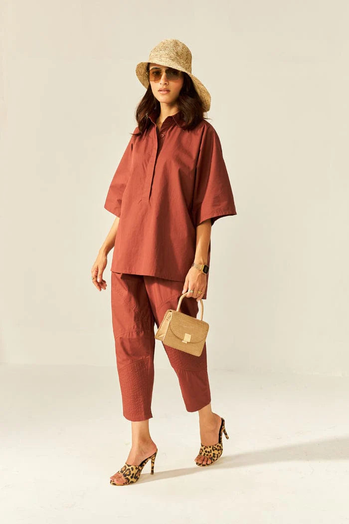 Rust Bloom Co-Ord Set