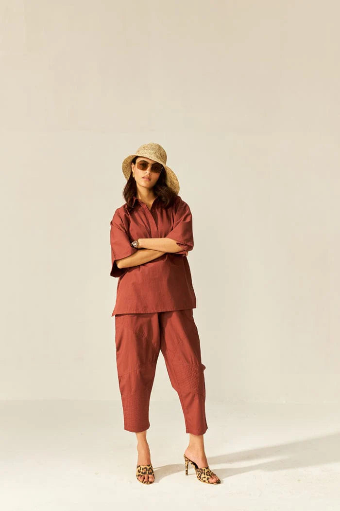 Rust Bloom Co-Ord Set