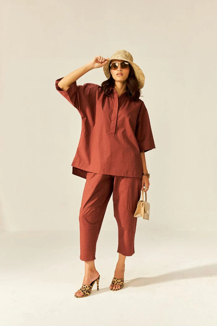 Rust Bloom Co-Ord Set