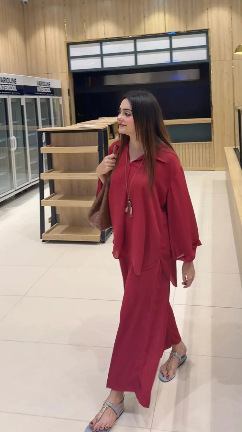 "Riva" — Premium Flowy Rayon Co-ord Set