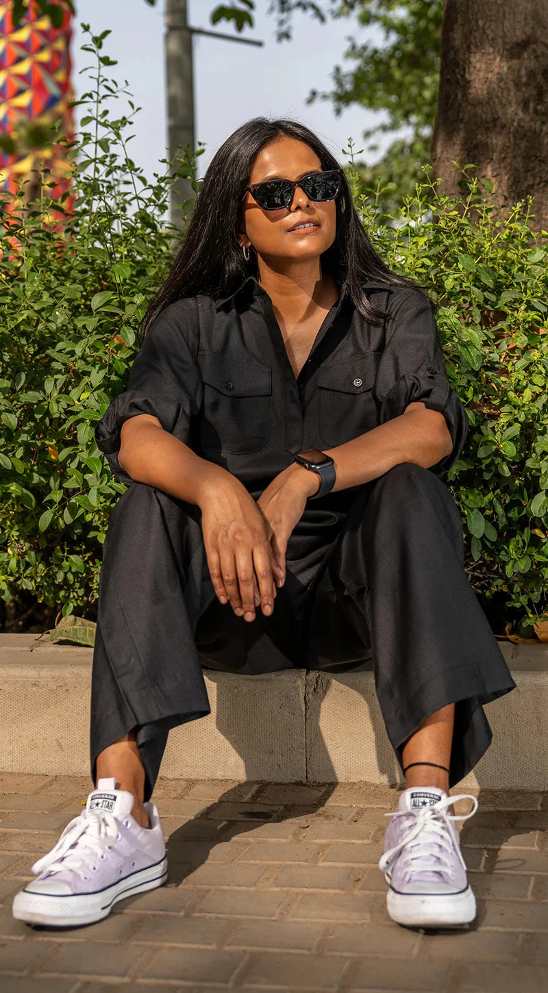 "Maira" — Premium Pure Cotton Minimalist Co-ord Set