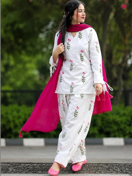 Kashvi Cotton Farshi Salwar Suit Set