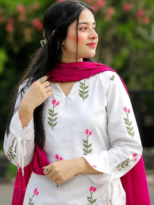 Kashvi Cotton Farshi Salwar Suit Set