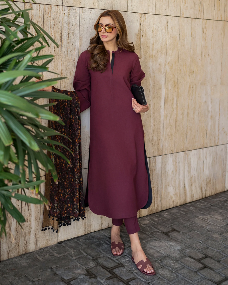 The Lira's Linen Summer Drop |Linen Kurta Set | Dhirai