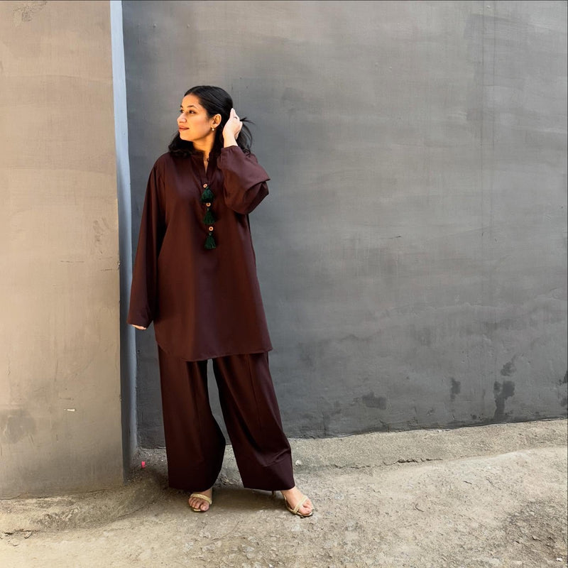 The Meher Set | Cotton Farshi Suit Set | Dhirai