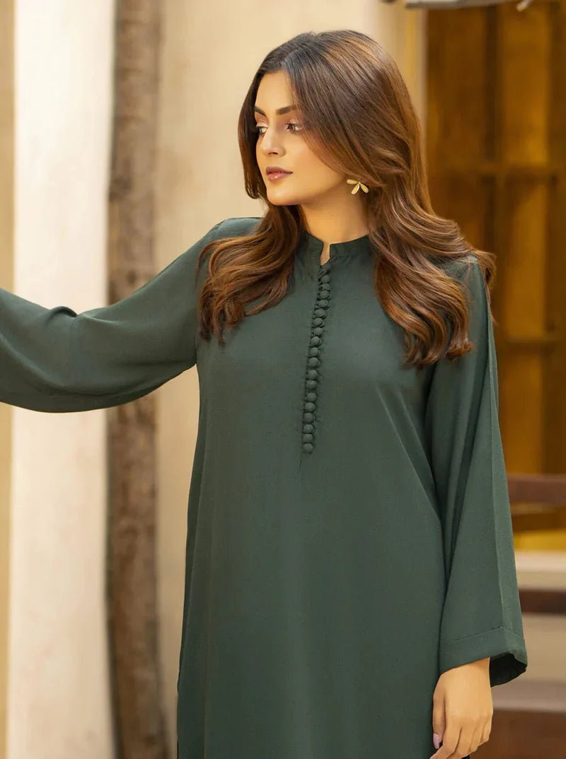 "Leher" - Premium Flowy Rayon  Kurta Set