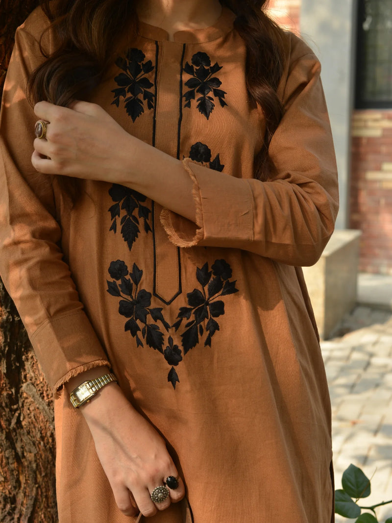Embroidered Cotton Kurta Set for Women | Elegant Ethnic Kurta Set | S–5XL